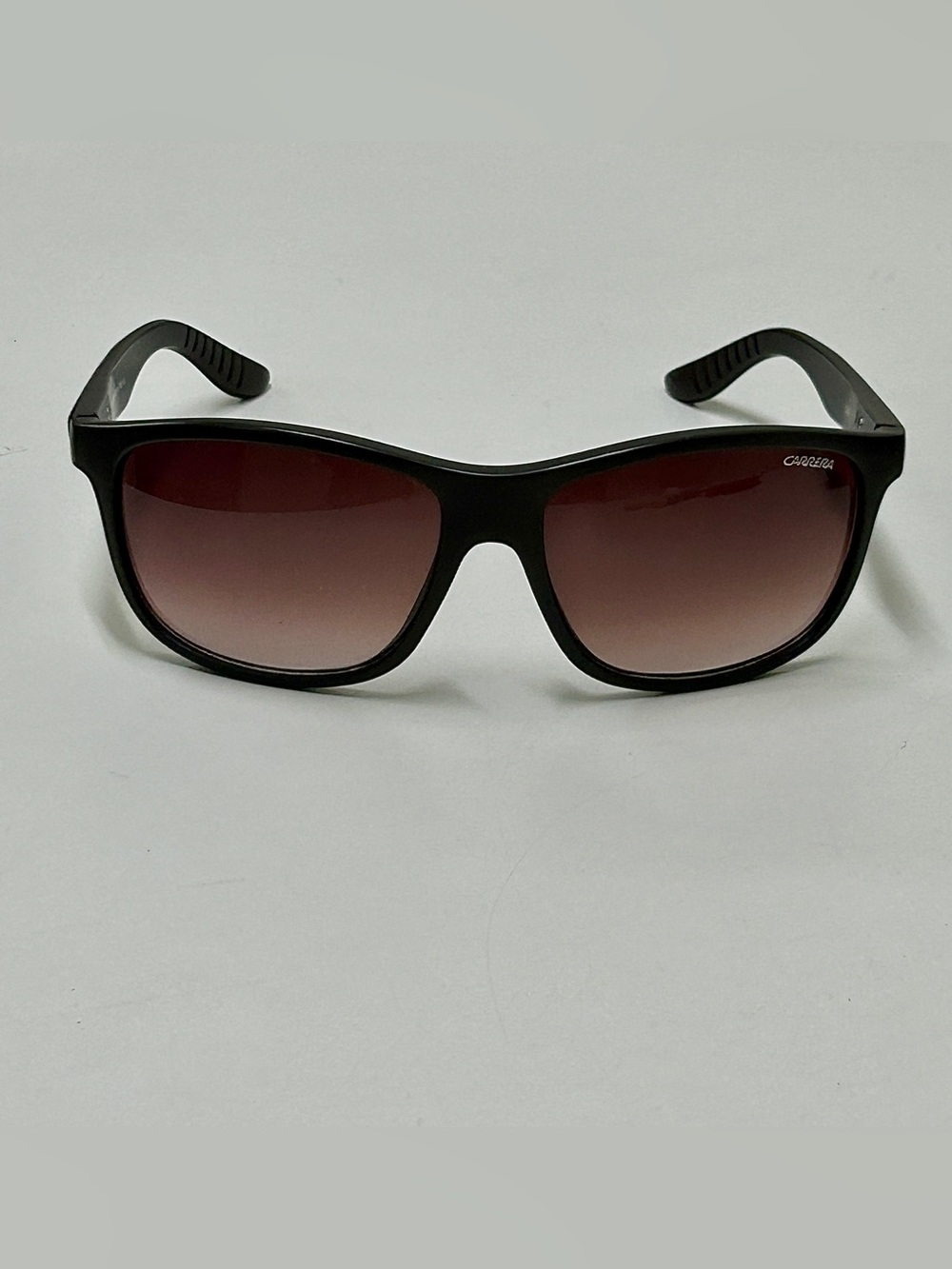 Men’s Unisex Carrera Rubberized Brown Frame Gradient Lens Sunglasses